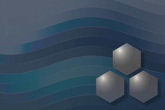 Photo 3d hexagonal hd background