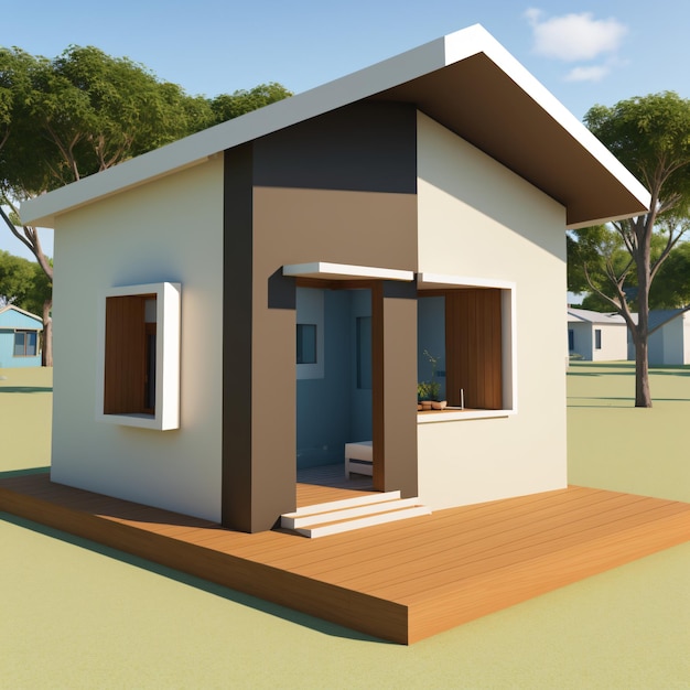 3d house icon house home real estate