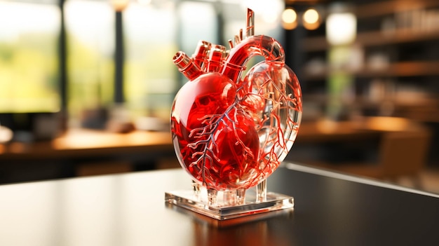 3D человеческое сердце