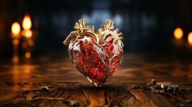 3D human heart