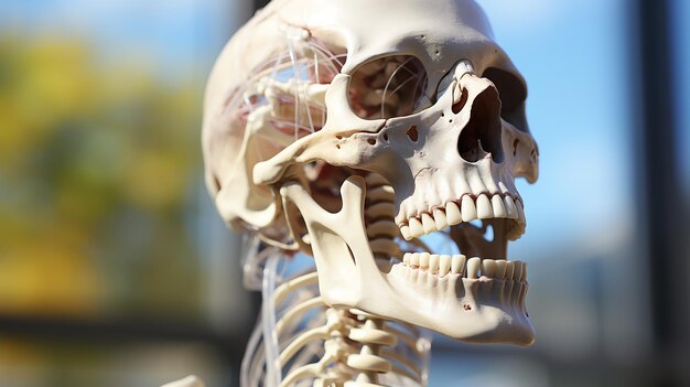 3d human skeleton photo