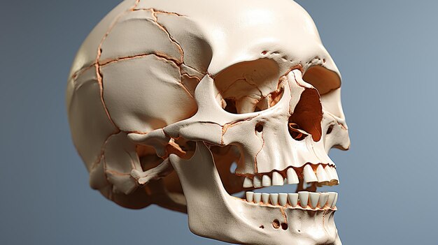 3d human skeleton photo