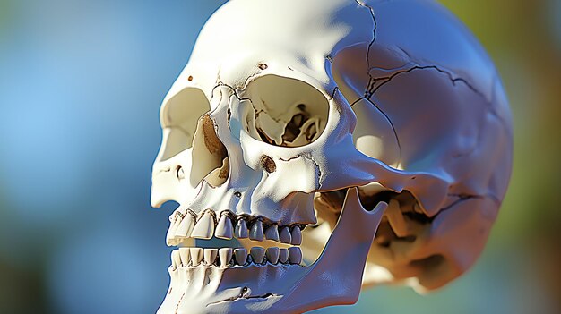 3d human skeleton photo