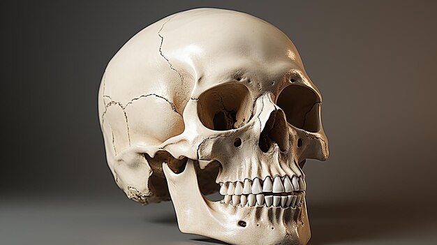 Photo 3d human skeleton photo