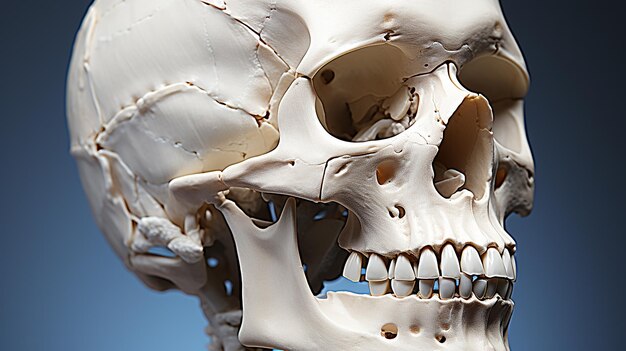 3d human skeleton photo