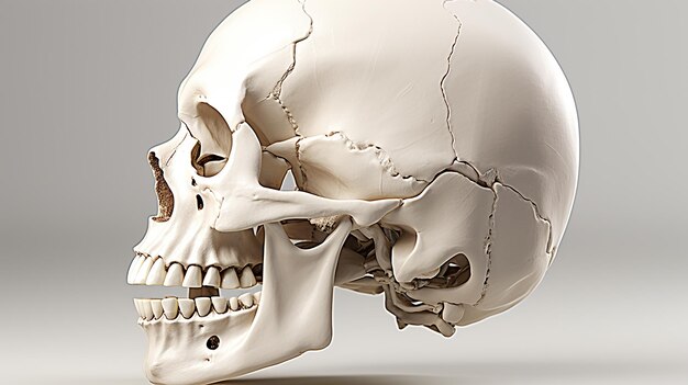 Photo 3d human skeleton photo