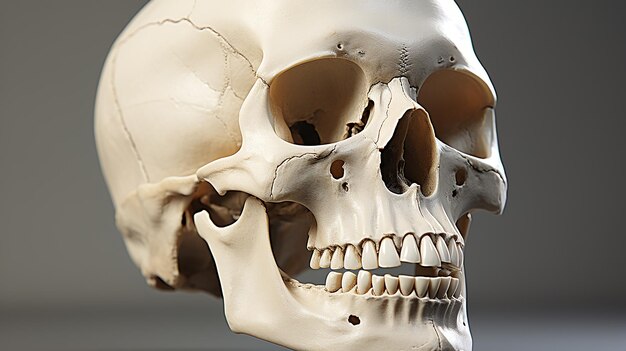 Photo 3d human skeleton photo