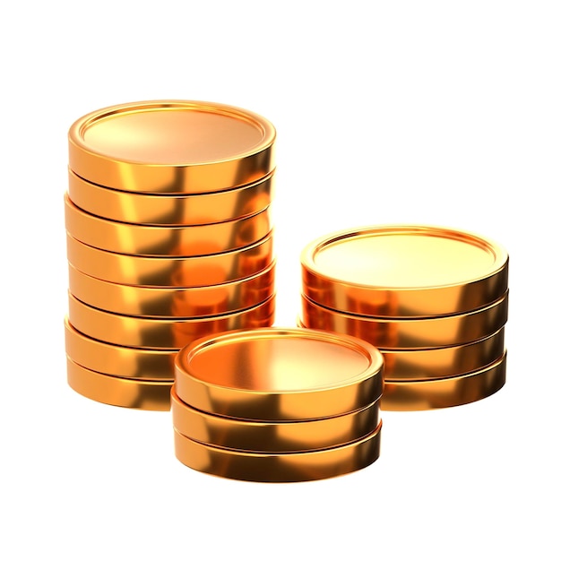 3dアイコン ゴールドコイン 3dイラスト 3d要素 3dレンダリング グラフィック要素 デザイン要素