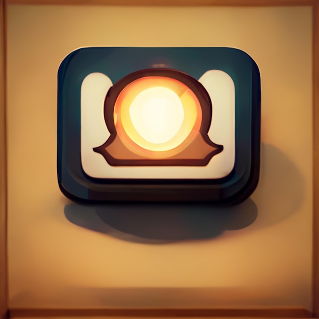 3D Icon or Logo Concept Art Visualization