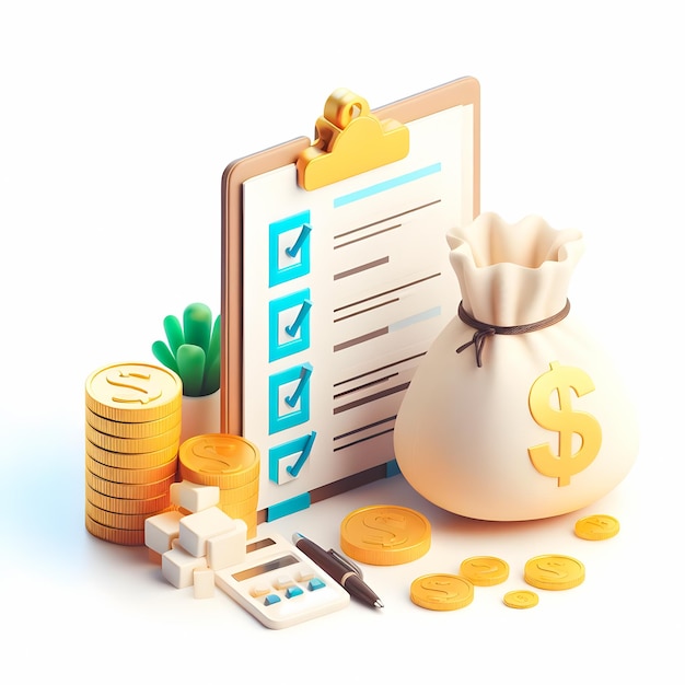 3d icons 3d characters render business