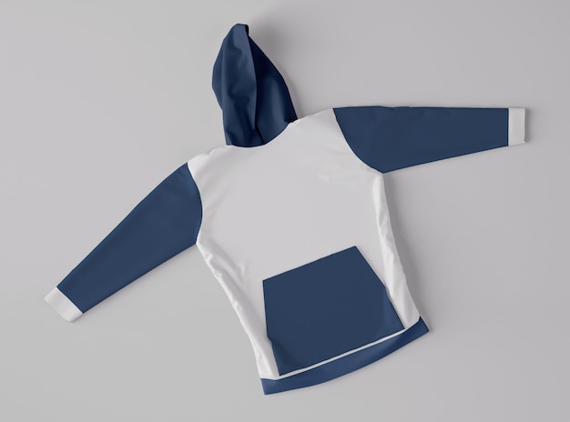 Foto 3d illustratie. blanco sweatshirt.