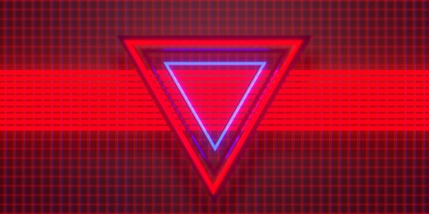 3D illustratie weergave van futuristische cyberpunk stad gaming wallpaper scifi achtergrond een esports gamer banner teken van neon gloed technologie en netwerk