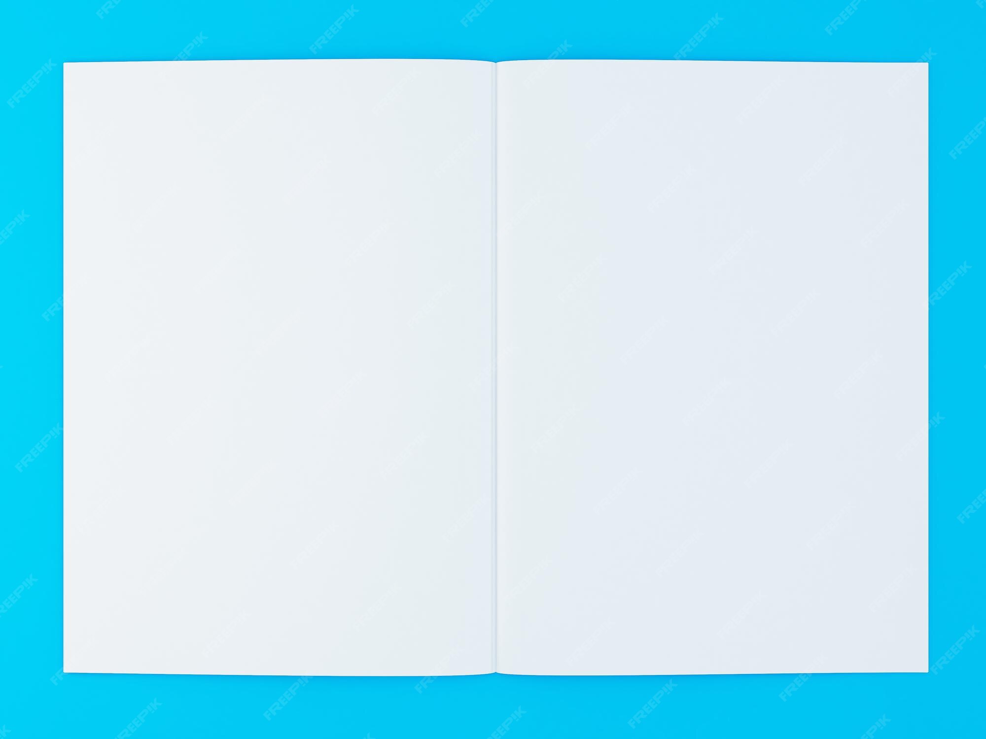 Premium Photo 3D Illustration of Blank Brochure Template on color Premium Photo 3D Illustration of Blank Brochure Template on color
