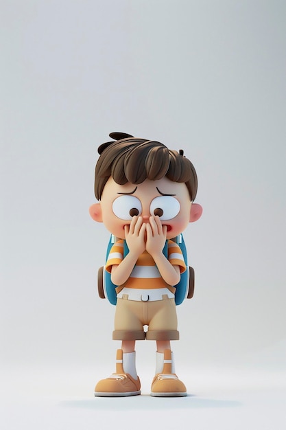 3d illustration of bullying