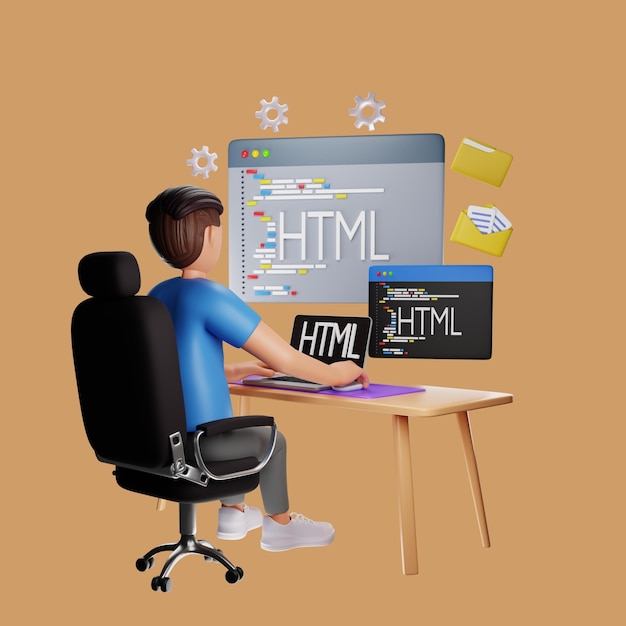 3D イラストキャラクター