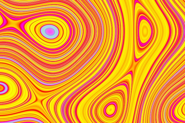 3dイラストcolordul水のパターン、テクスチャ。抽象的な混沌としたポップアートの水面パターン。夏の背景に最適
