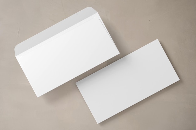 3d illustration envelope a5 format isolated