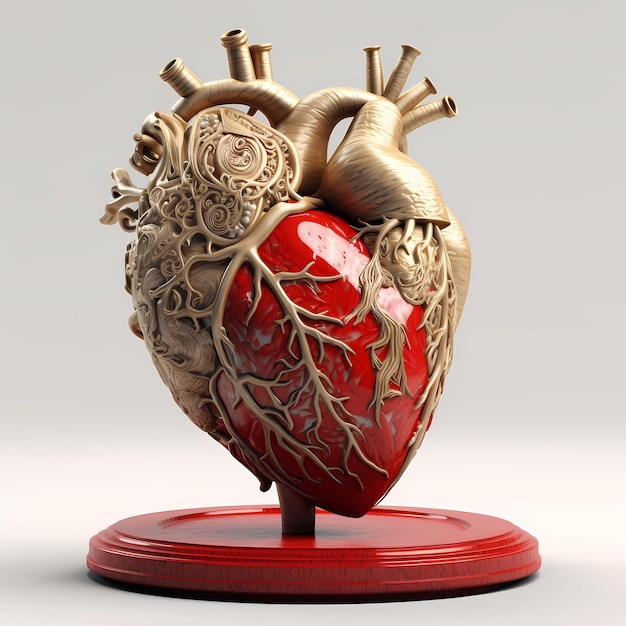 3d illustration Heart