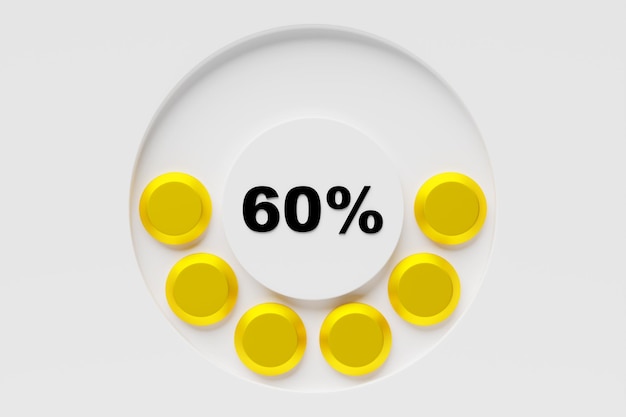 3d illustration of an indicator showing high risk Normal risk concept on spedometer Credit rating scale