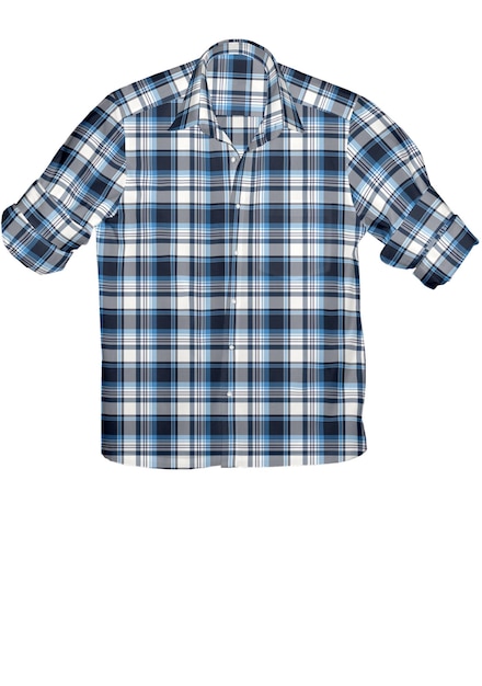 3D illustration men causal shirt