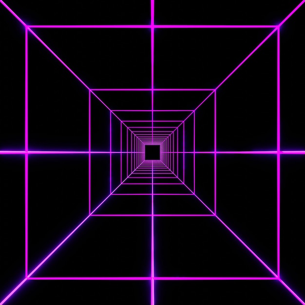 3dイラストネオンライトカラフルな壁紙の背景