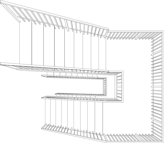 写真 産業建物の3dイラスト