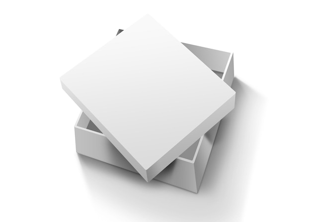3D イラスト プレゼントボックスを開ける