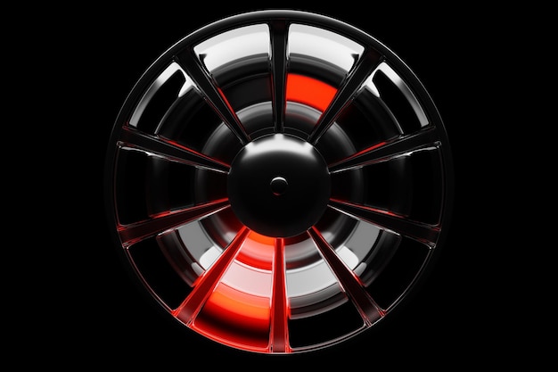 3D Illustration of a readiness display graph with a pointer to the minimum load red zone