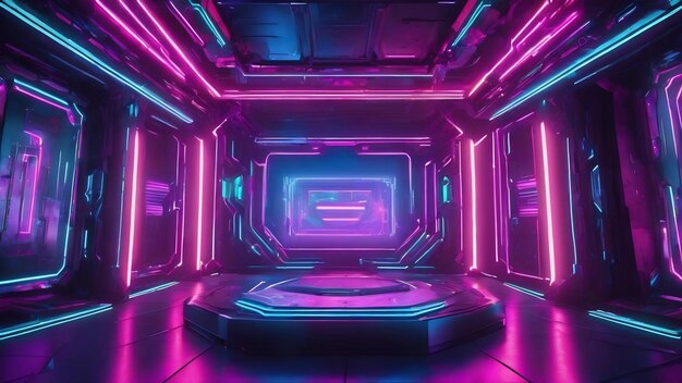 3d illustration renderinggaming gamer background abstract wallpapercyberpunk style metaverse scifi g