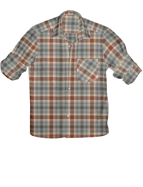 3d illustration spring season men casual shirt with cotton material soft finishing