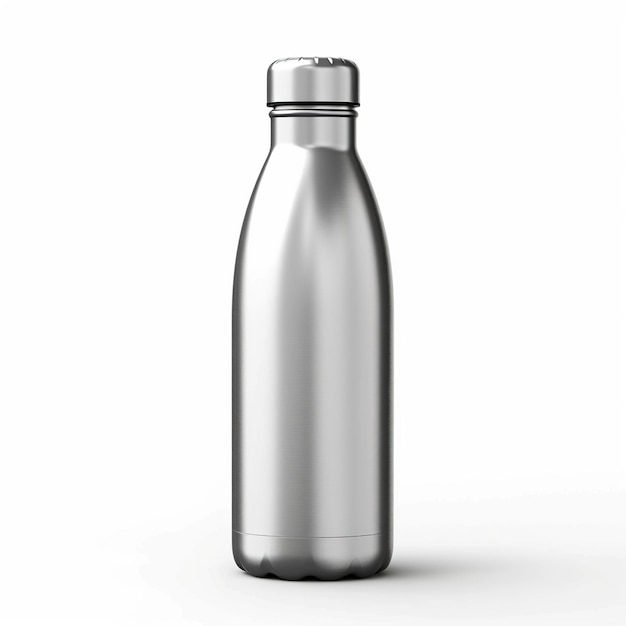 3d illustration water bottle mockup