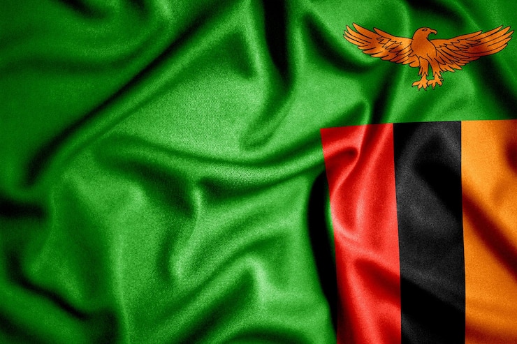 Photo 3dイラスト ザンビア国旗