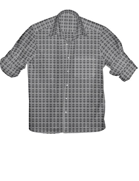 Зимняя рубашка с 3D-иллюстрацией