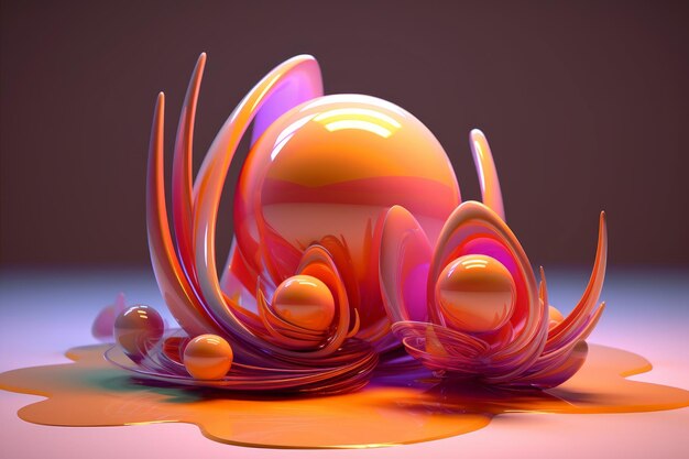 Premium AI Image A 3d Image Of A Sphere premium-ai-image-a-3d-image-of-a-sphere