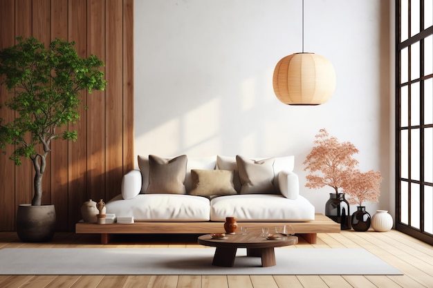 3d interior design with japanese style