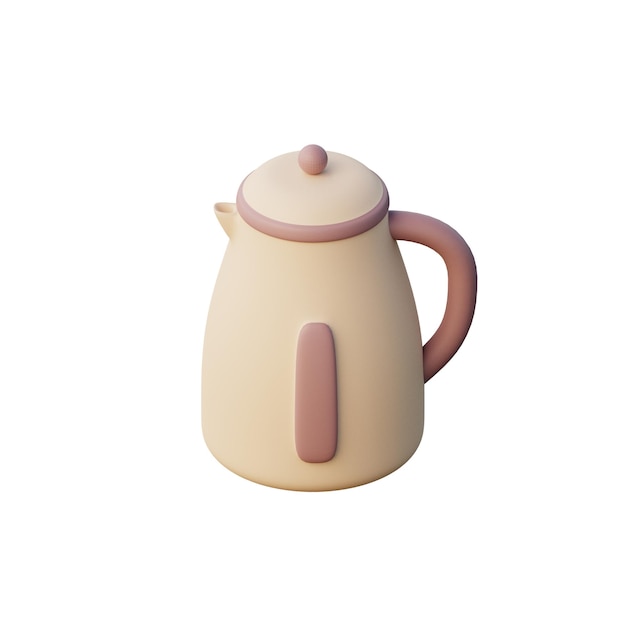 3D Kettle Illustration