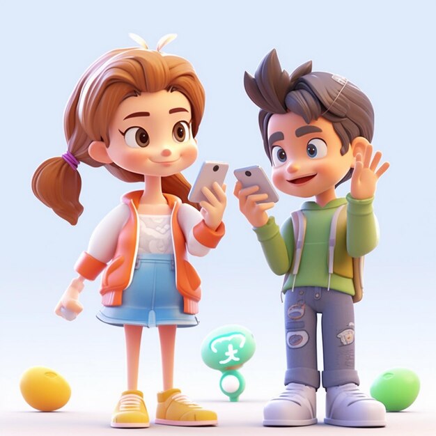 3d kids cartoon