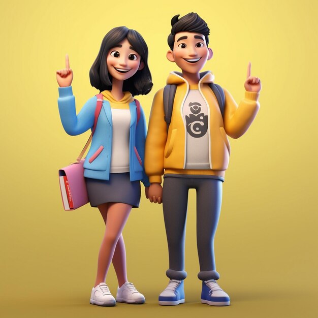 3d kids cartoon