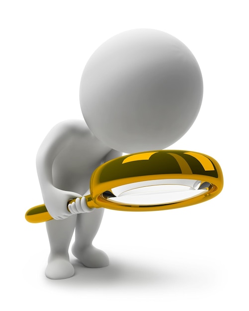3d kleine peopleloupe