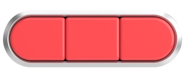 3D-knop Scorebord 3D illustratie