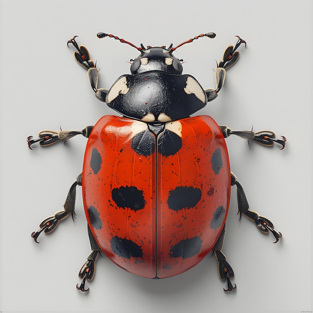 3d ladybug