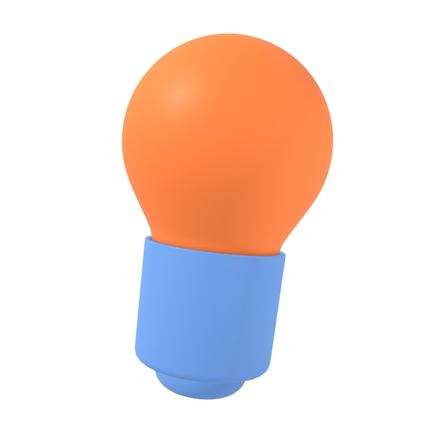 Photo 3d lamp icon