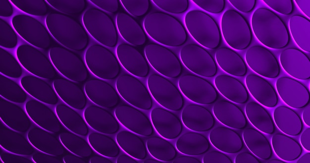 3d lattice. Abstract wall with grid cells. 3d render