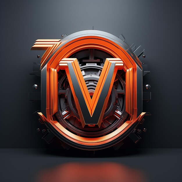 3d letter M LOGO