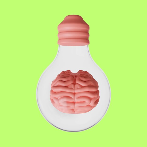 3D light Bulb 3D light Bulb illustrations 3d light illustration 3D illustration of light Bulbs 25