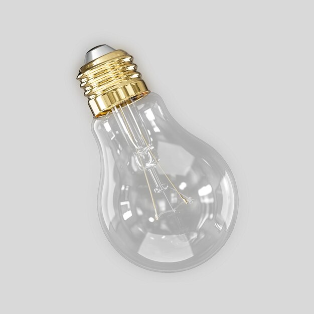 3D light Bulb 3D light Bulb illustrations 3d light illustration 3D illustration of light Bulbs 99