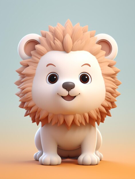 3D Lion