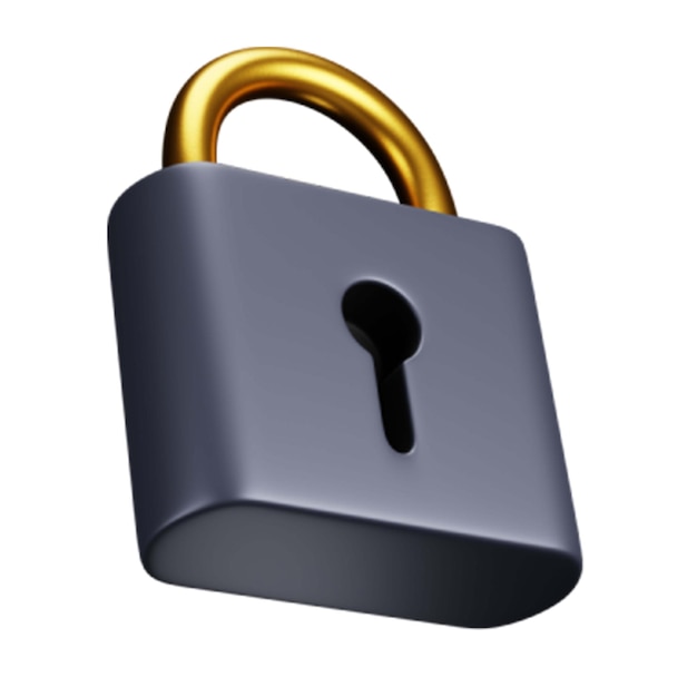 3d lock icon jpg