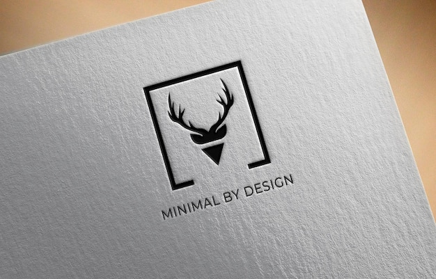 Photo 3d logo design