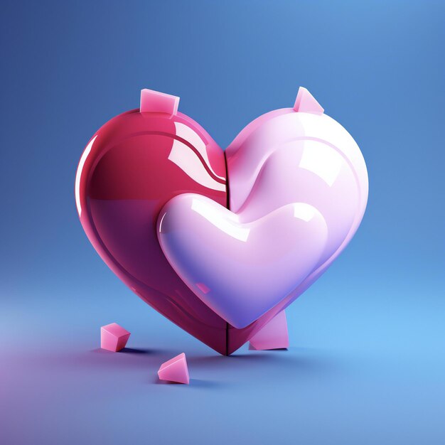 3d love icon